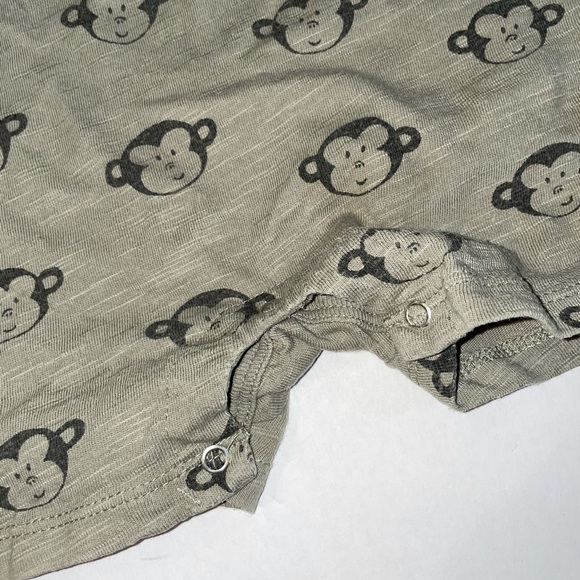 Rylee & Cru Monkey Shorties Romper - Picture 4 of 4